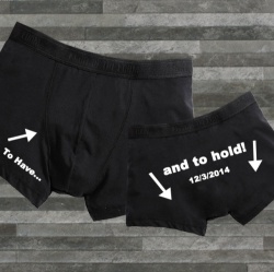 'To have... to Hold*  Novelty Boxer Shorts Ideal Groom Gift